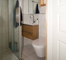 Nieuw sanitair in B&B Saari Noord-Holland