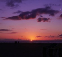 Zonsondergang - Sunset - Sonnenuntergang