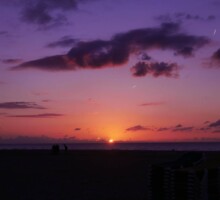 Zonsondergang - Sunset - Sonnenuntergang